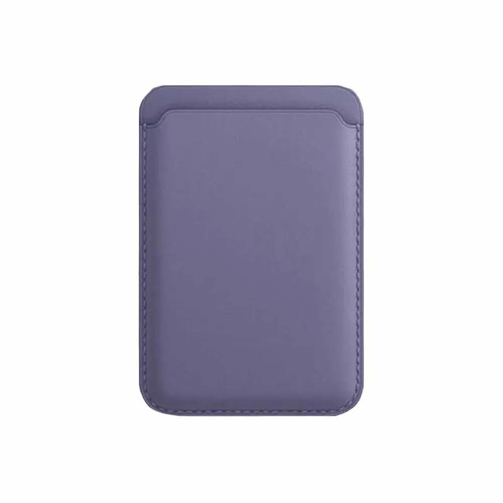 BİDERİ MAGSAFE DERİ CÜZDAN LİLA